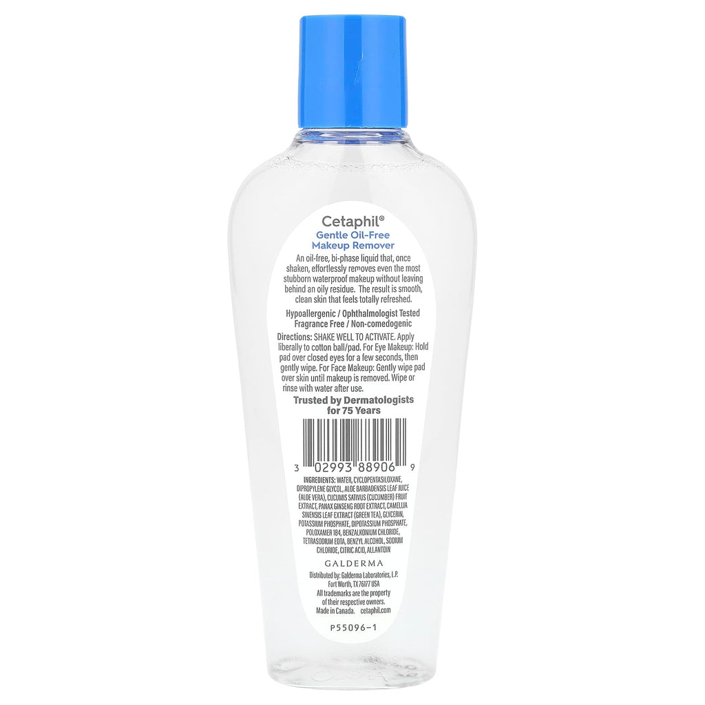 Cetaphil, Gentle Oil-Free Makeup Remover, 6 fl oz (177 ml)