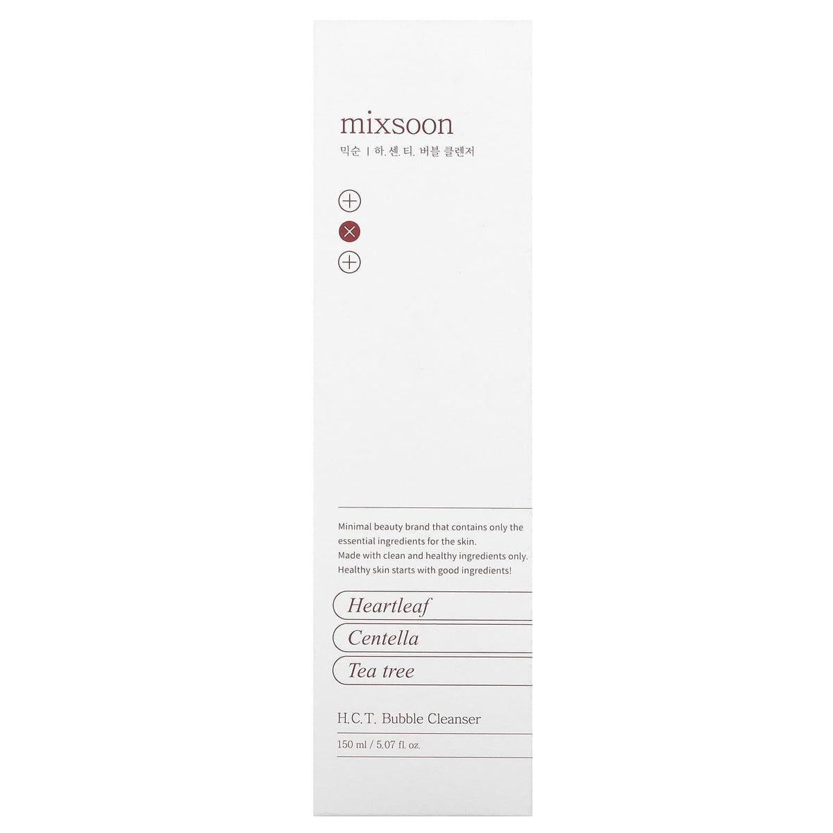Mixsoon, H.C.T. Bubble Cleanser, 5.07 fl oz (150 ml)
