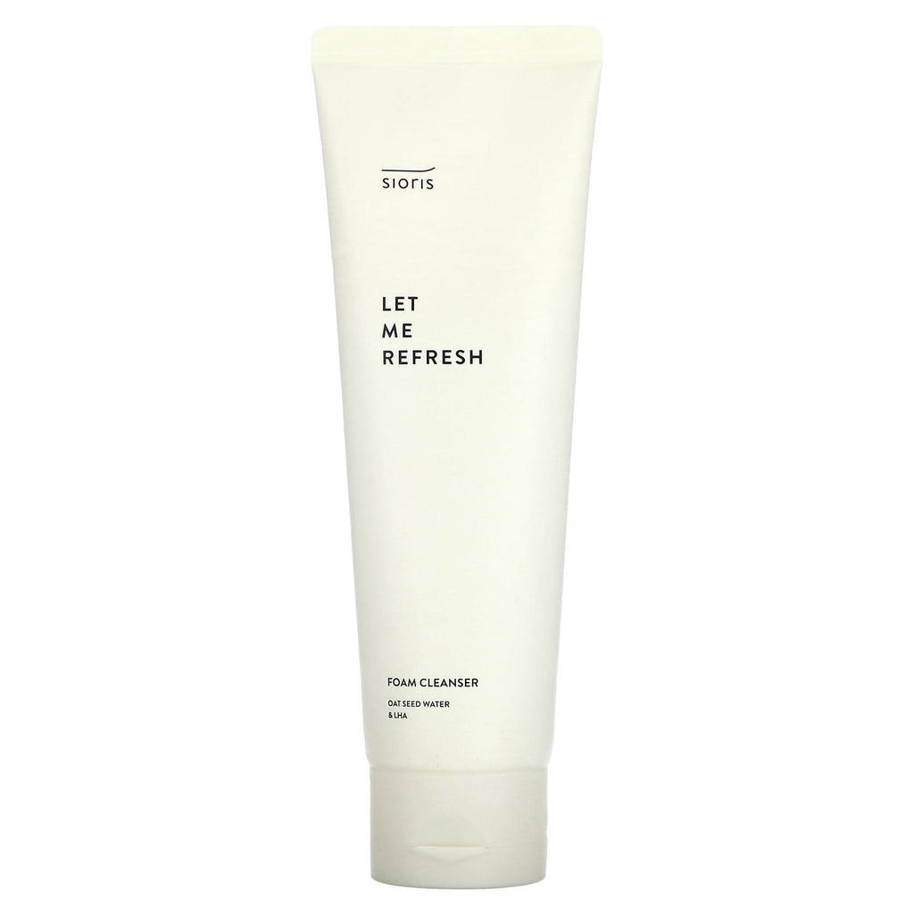 Sioris, Let Me Refresh Foam Cleanser, 4.05 fl oz (120 ml)