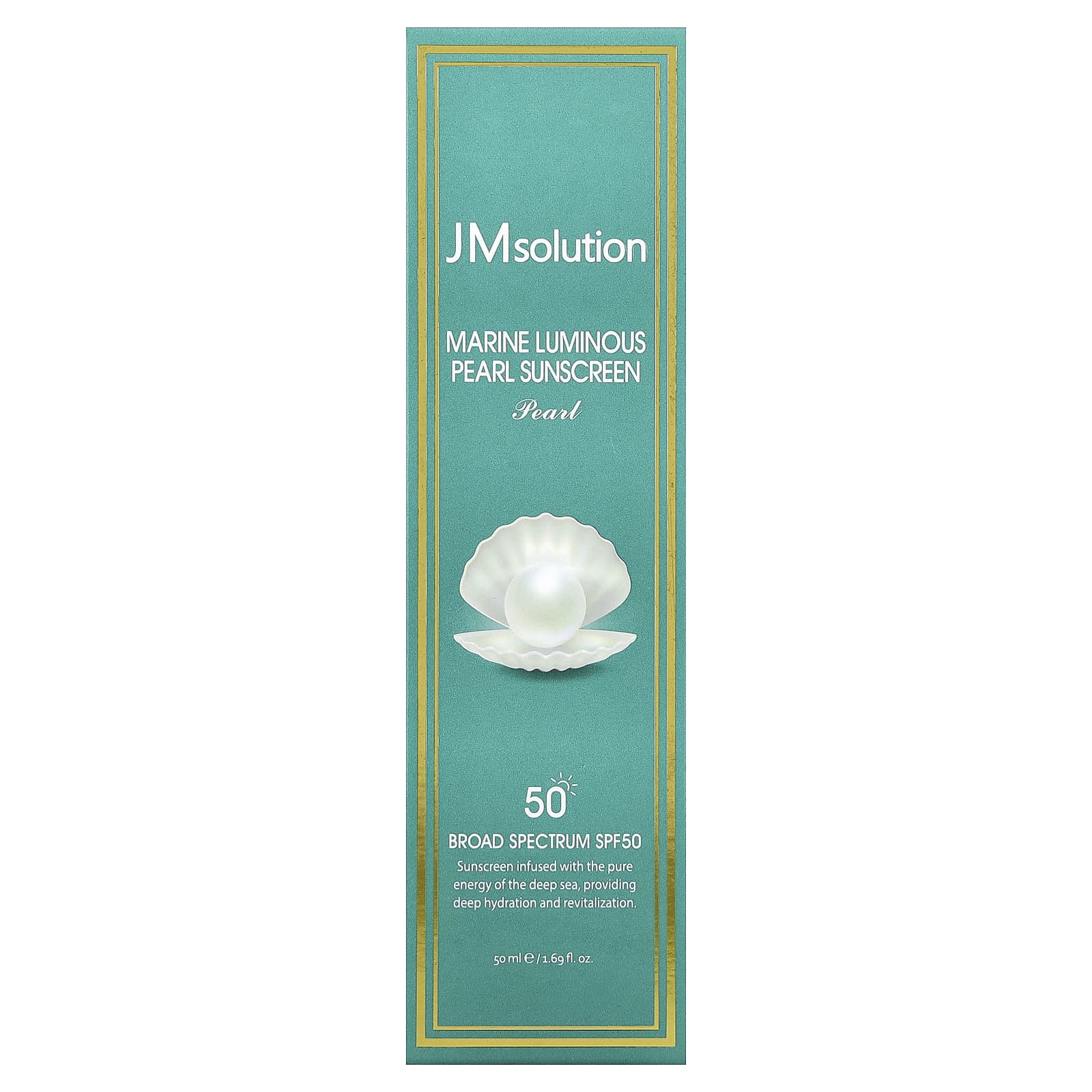 JM Solution, Marine Luminous Pearl Sunscreen, SPF 50, 1.69 fl oz (50 ml)