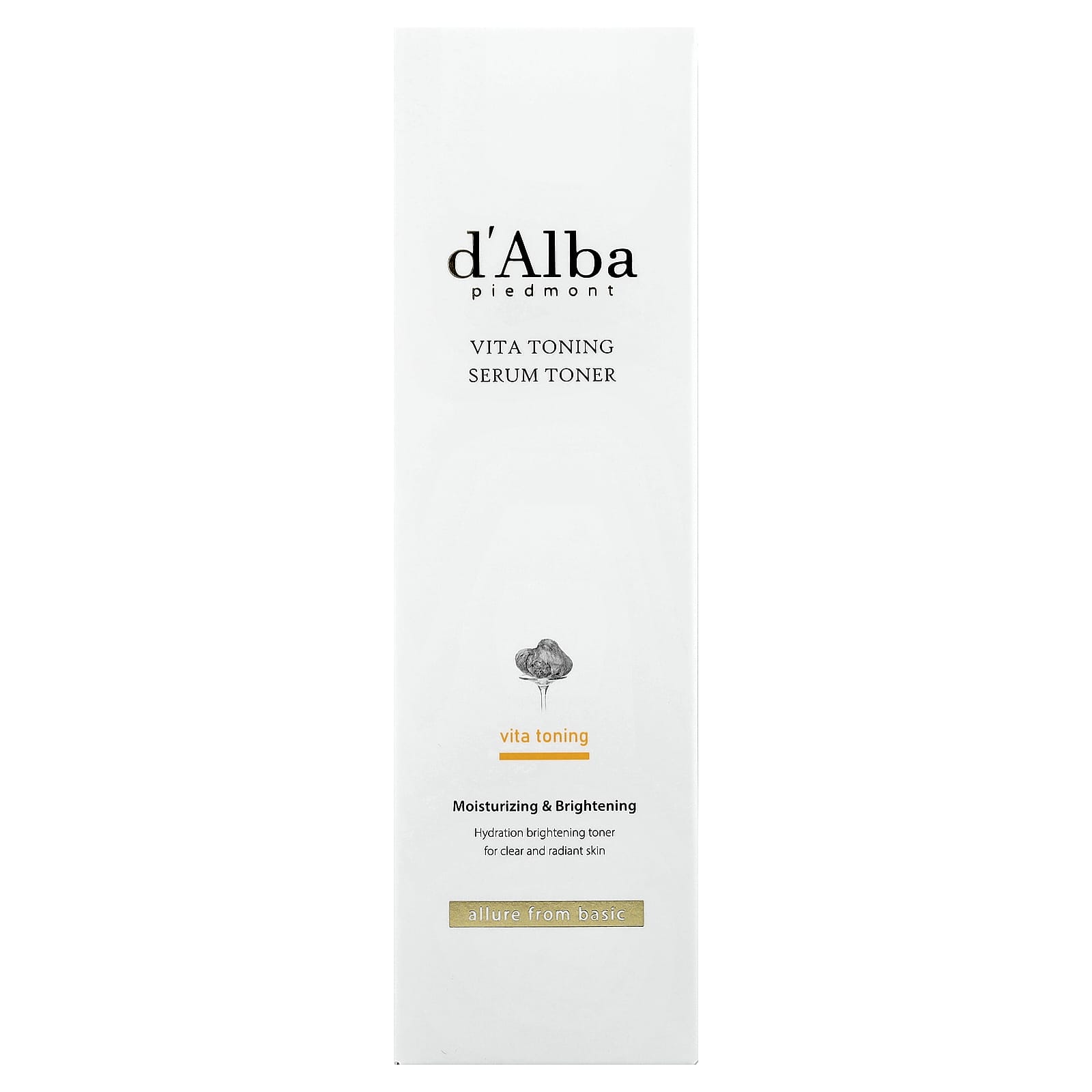 d'Alba, Vita Toning Serum Toner , 6.08 fl oz (180 ml)