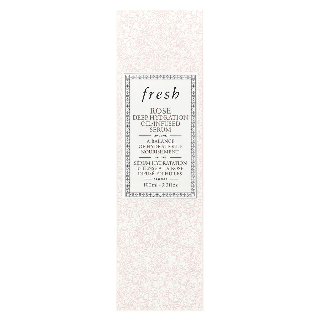 Fresh, Rose, Deep Hydration Oil-Infused Serum, 3.3 fl oz (100 ml)