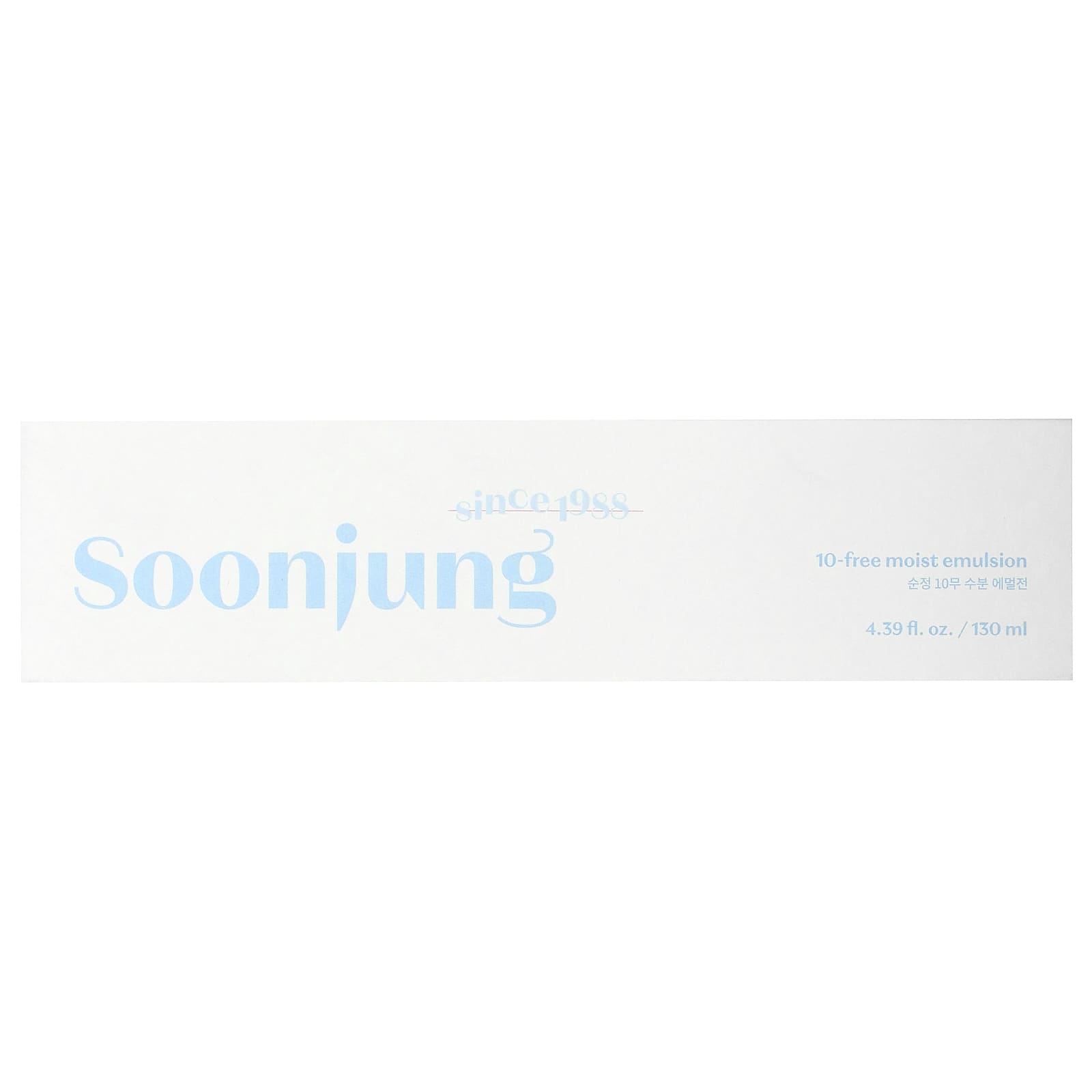 ETUDE, SoonJung, 10-Free Moist Emulsion, 4.39 fl oz (130 ml)