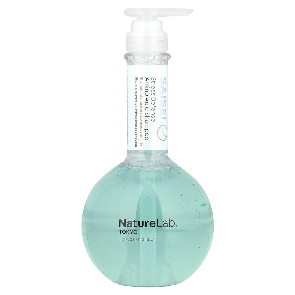 NatureLab Tokyo, Saisei, Stress Defense Amino Acid Shampoo, 11.5 fl oz (340 ml)