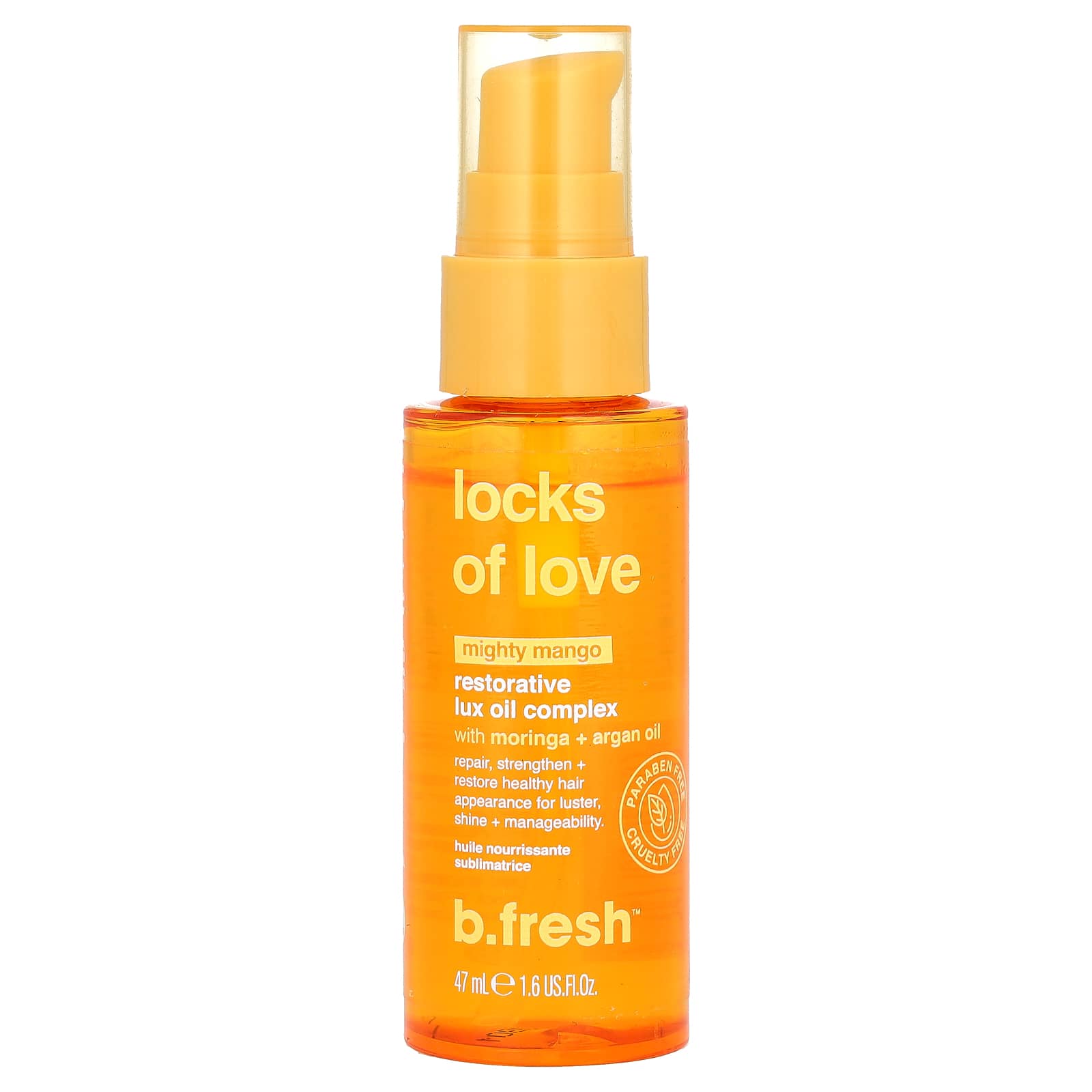 b.fresh, Restorative Lux Oil Complex, Mighty Mango, 1.6 fl oz (47 ml)