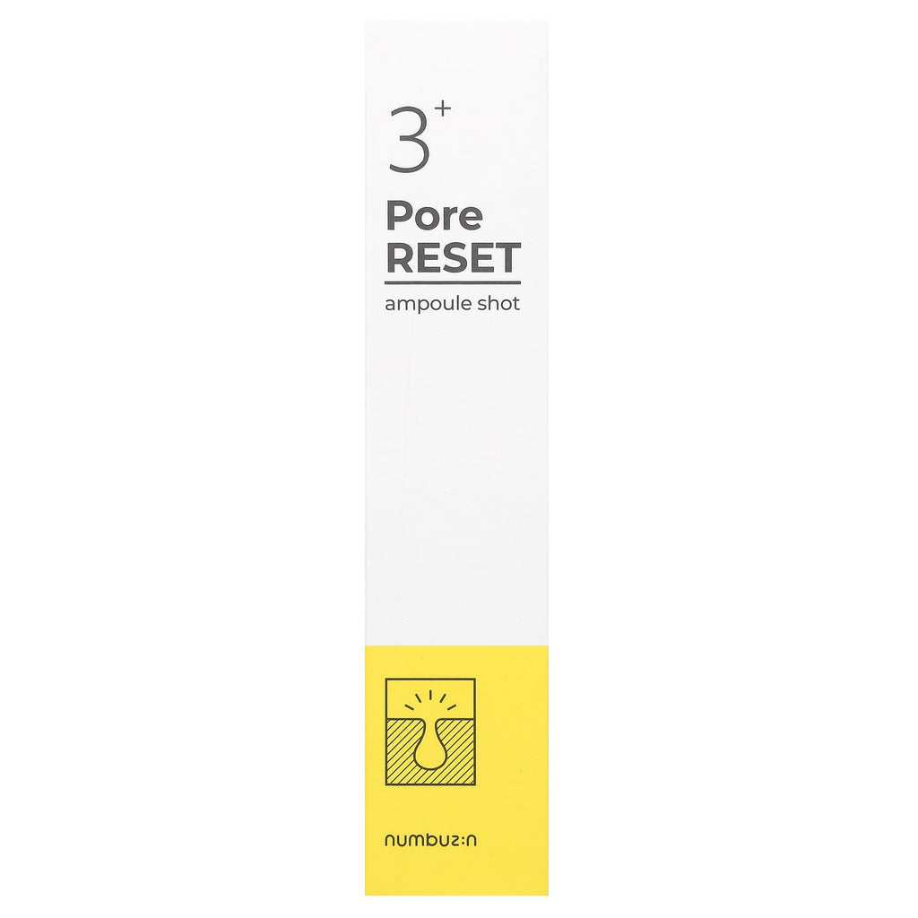 Numbuzin, No.3 Pore Reset Ampule Shot, 0.84 fl oz (25 ml)