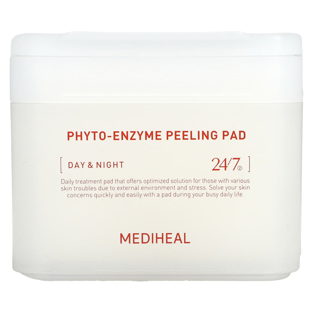 MEDIHEAL, Phyto-Enzyme Peeling Pad, Day & Night, 90 Pads, 6.76 fl oz (200 ml)