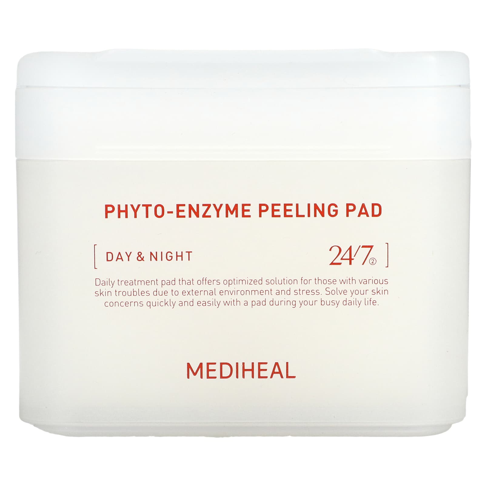 MEDIHEAL, Phyto-Enzyme Peeling Pad, Day & Night, 90 Pads, 6.76 fl oz (200 ml)