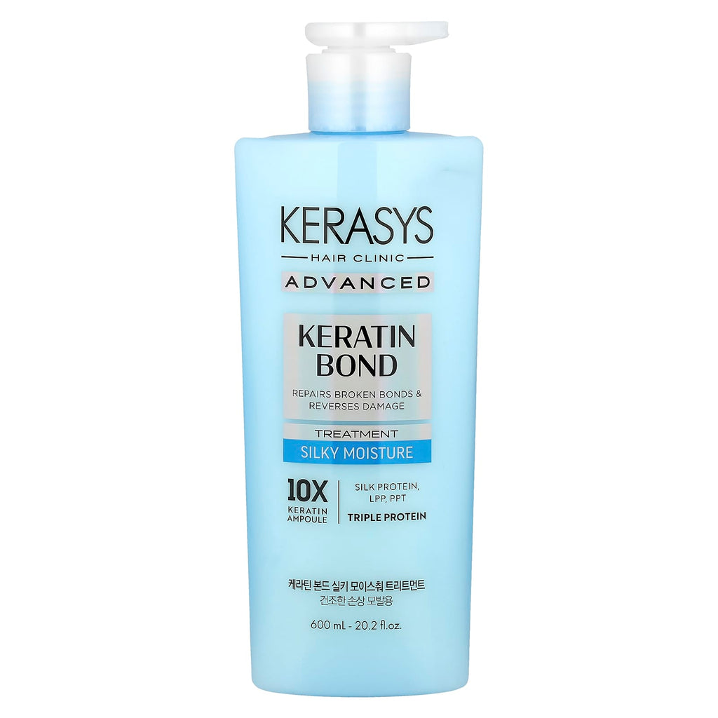 Kerasys, Advanced, Keratin Bond Treatment, Silky Moisture, 20.2 fl oz (600 ml)