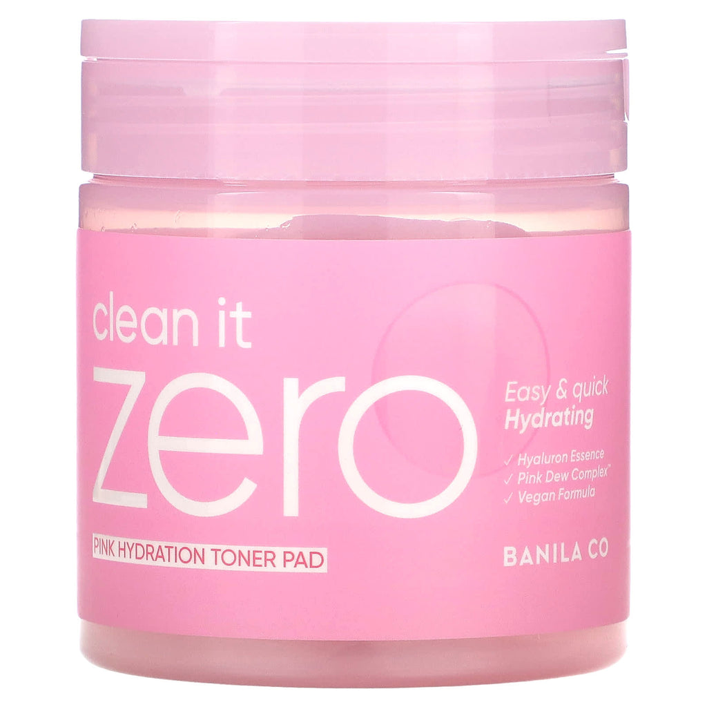 Banila Co, Clean it Zero, Pink Hydration Toner Pad, 70 Pads, 7.94 fl oz (235 ml)