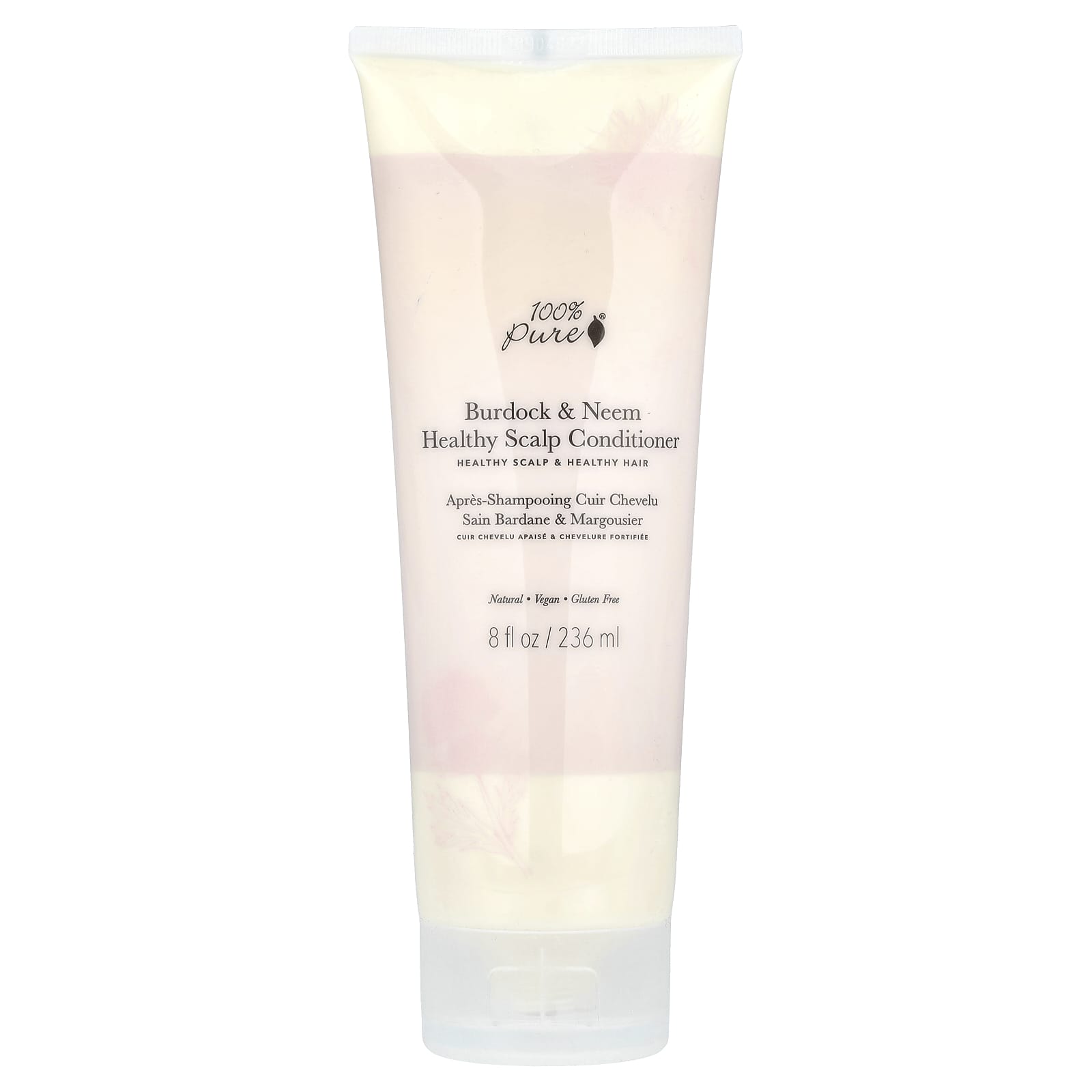 100% PURE, Burdock & Neem Healthy Scalp Conditioner, 8 fl oz (236 ml)