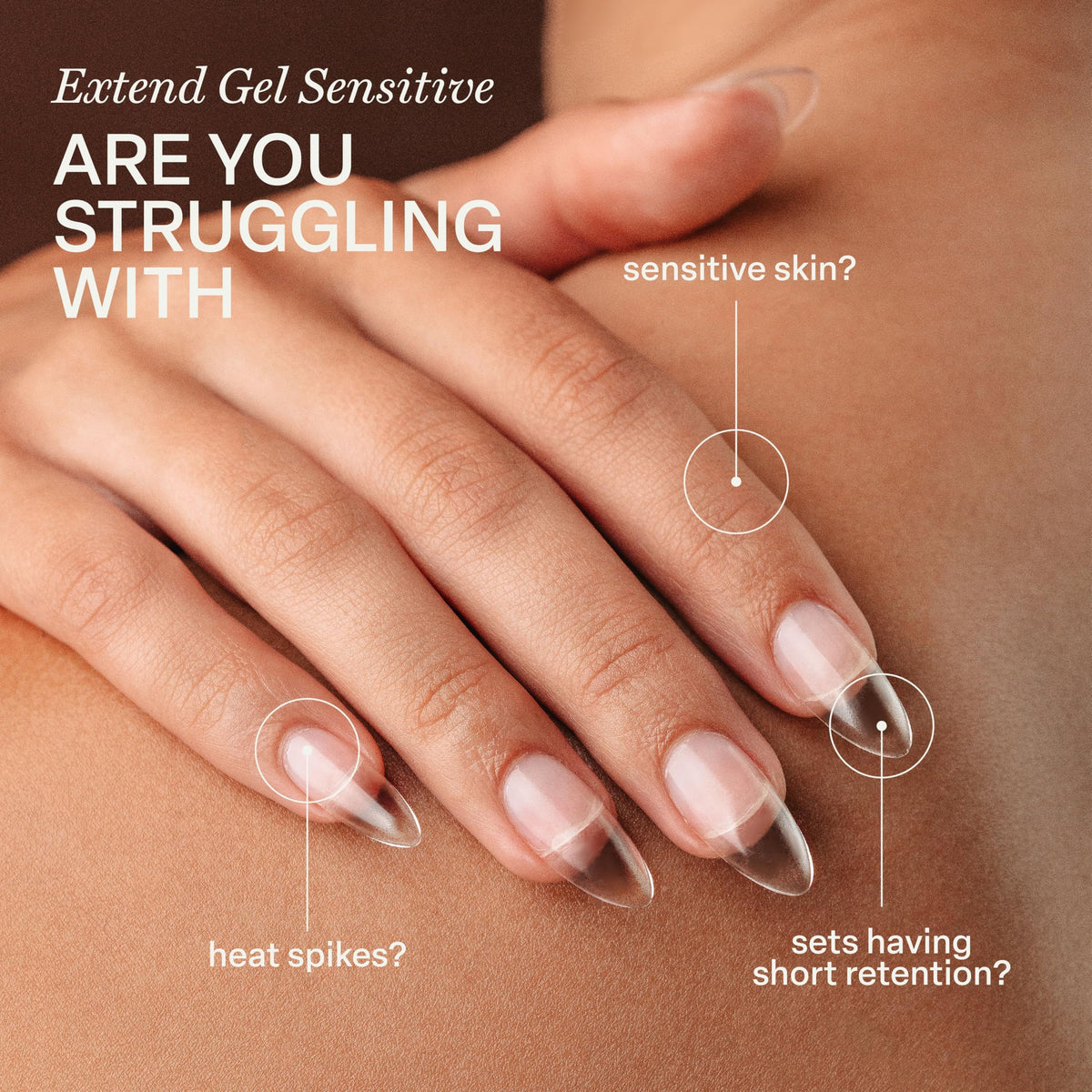 Aprés Extend Gel Sensitive HEMA-Free Soak-Off Gel-X Tips Adhesive